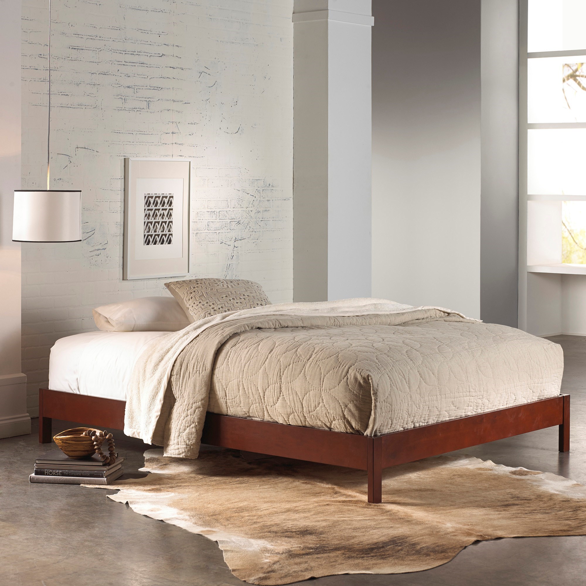 Fashion Bed Group Wood Beds Queen Murray Platform Bed Darvin